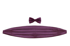 Burgundy with Small White Spot