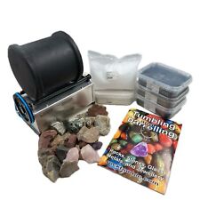 BRITISH Pro ADVANCED Rock Tumbler 3lb RUBBER Stone Tumbler / Sea Glass Polish