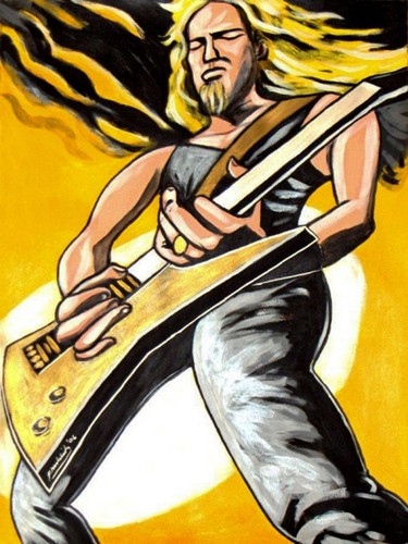 James hetfield print - hetfield,