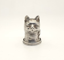 Novelty Sterling Silver Cat