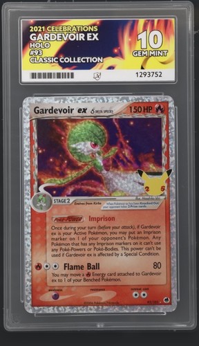 Pokemon tcg gardevoir 25th - gardevoir, ex