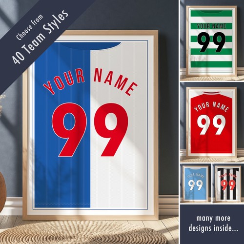 Personalised football shirt - football,