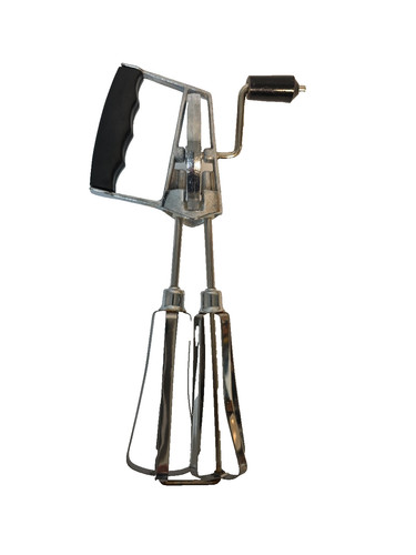 Vintage hand mixer stainless - hand,
