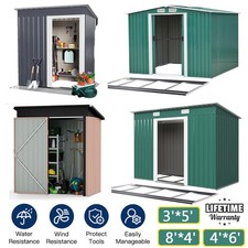 Metal Garden Shed 6 X 4, 8 X