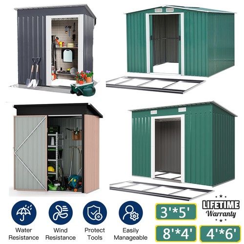 Metal garden shed 8 - metal, 6