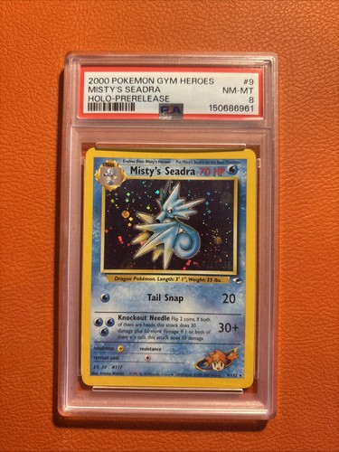 Pokémon tcg misty seadra 9 - misty's, #9