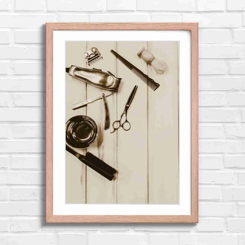 Barber tools vintage shaving - barber,