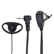 Walkie Talkie Earpiece Earphone with PTT Mic for Motorola T5428 Tlkr T6 6200