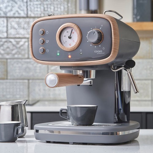 Retro espresso coffee machine - retro,