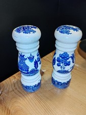 Vintage Blue and white Old