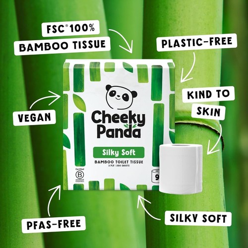 The cheeky panda - bamboo, toilet