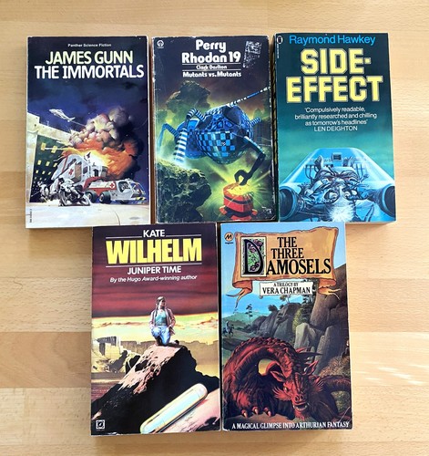 Vintage sci paperback - vintage, sci-fi