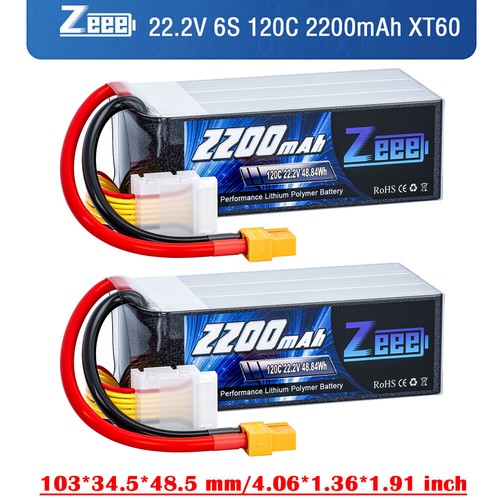 Zeee 2200mah 6s lipo - 6s,