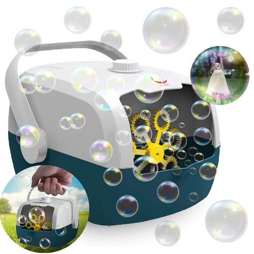 Electric bubble blower machine - bubble,