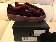 Puma rihanna burgundy red - rihanna,