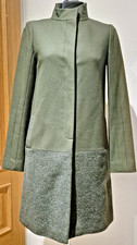 Ladies Ted baker over coat colour Olive Ted baker size 0