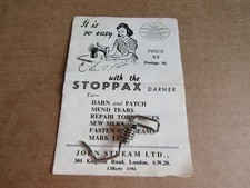VINTAGE SINGER SEWING -STOPPAX DARNING ATTACHMENT   221,201,99,66,128 ECT