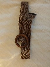 Ladies Stretch Brown Belt