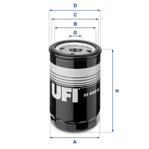 Ufi 440 oil filter - oil,