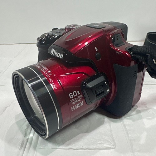 Nikon coolpix p600 red 60x - coolpix,