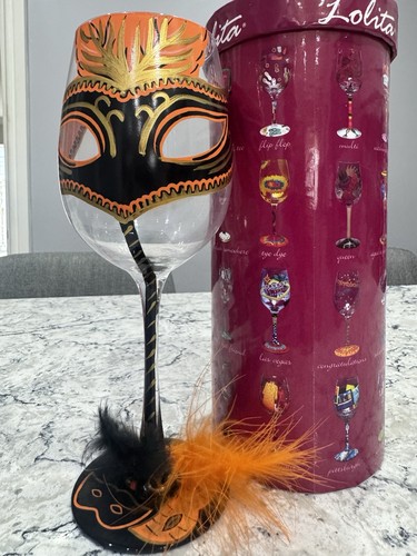 Lolita masquerade wine - masquerade, glass