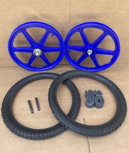 Bicycle plastic blue mag - bicycle,