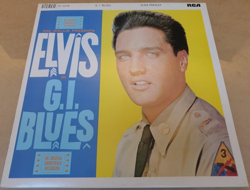 Elvis presley blues vinyl - presley,