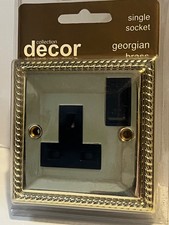 Decor Georgian Polished Brass