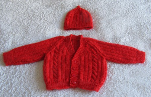 Hand knitted light weight