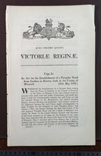 1852 Act of Parliament Southam