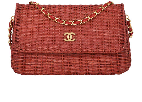 Chanel vintage wicker - chanel, flap
