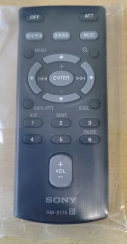 Sony x174 remote control - sony,