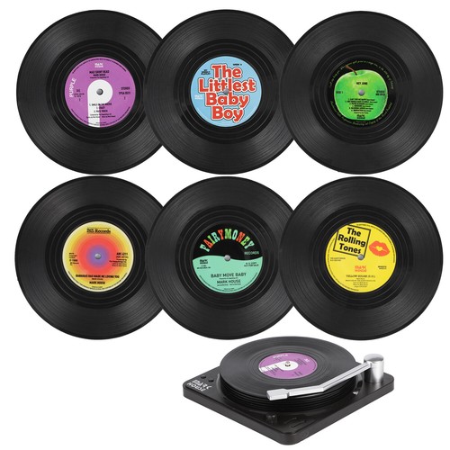 6pcs vinyl retro - vinyl,