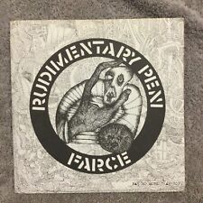 Rudimentary Peni - Farce - Vinyl EP - Crass Records - 221984/2 1982 - PUNK - NM