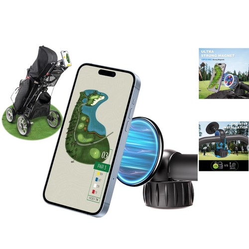Universal golf push cart - push, phone