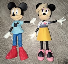 Disneys Mickey Mouse And Minnie Mouse Fashion Dolls, Figure Toys Playset