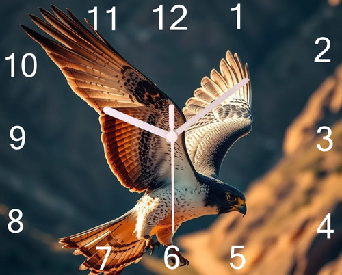 Peregrine falcon wall hanging - peregrine,