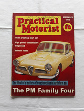 Practical Motorist Magazine  September 1960