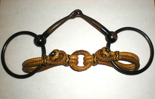 Blued ring snaffle - ring, jeremiah