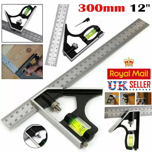 300mm combination square - 300mm, (12")