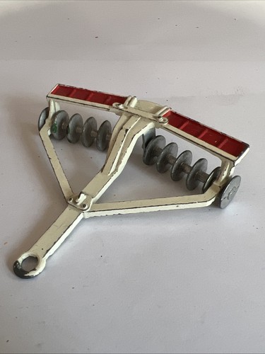 Dinky disc harrow originally - harrow,