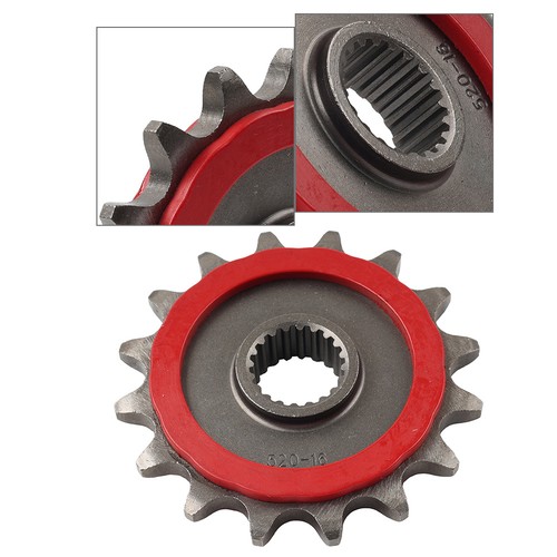 16t 520 pitch front - front, sprocket