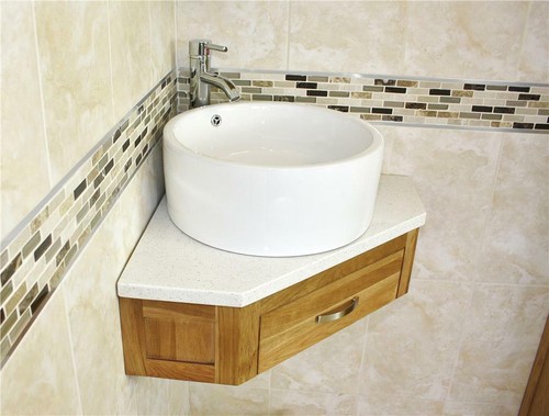 Bathroom vanity unit oak - vanity,