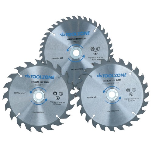 3pc 190mm tct - 3pc,