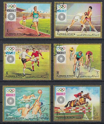 Ajman 1971 used 1223 a - 1971, mi.1223/28