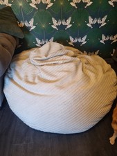 giant adult bean bag with filling