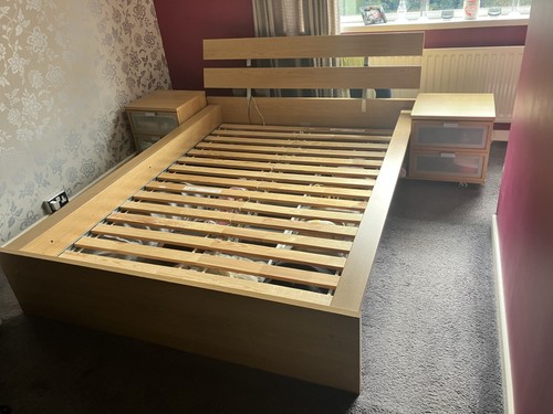 Ikea malm bed - malm,