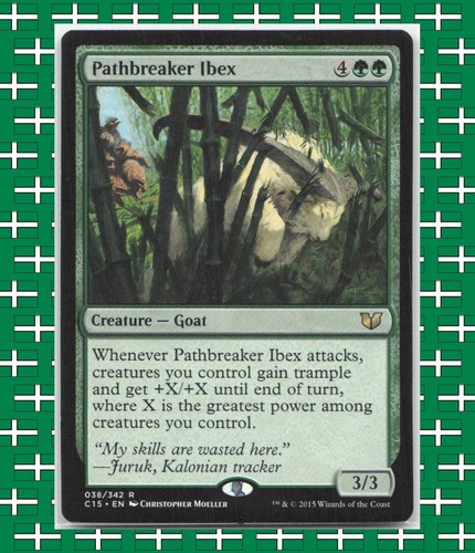 Pathbreaker ibex mtg - pathbreaker,