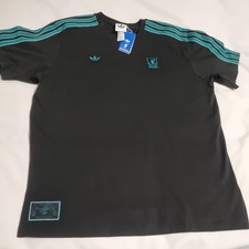LIVERPOOL FC ADIDAS TERRACE ICONS T-SHIRT LFC MENS BRAND NEW (JW5470) Size Large