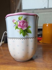 Lisbeth Dahl Copenhagen hand decorated vase.